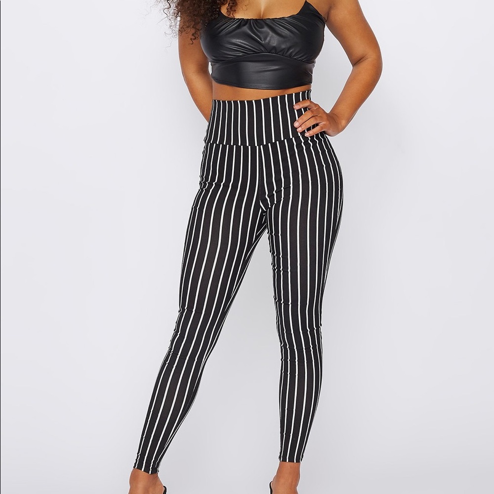 Skinny stripped pant from Urban Planet